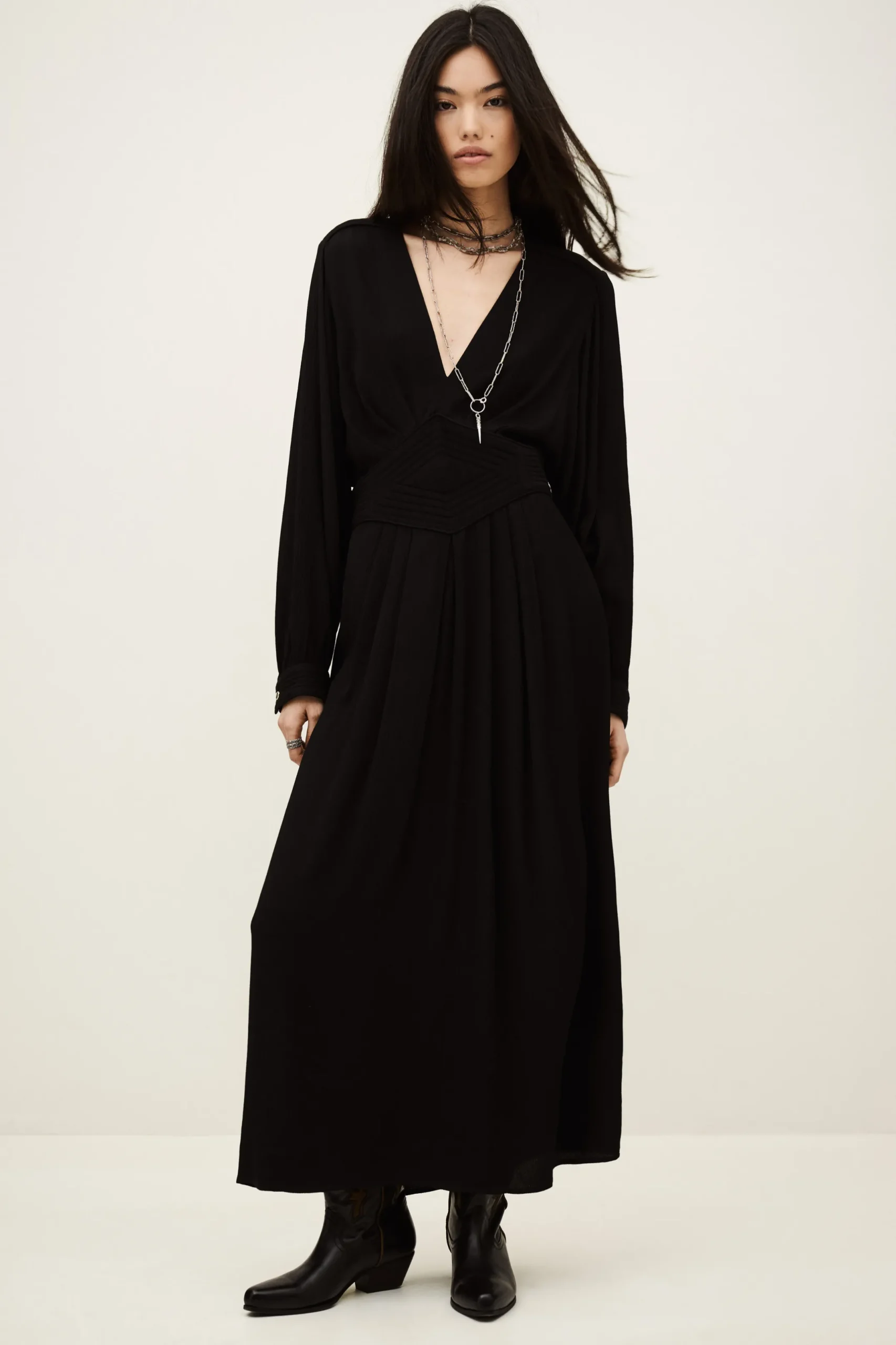 AMBRA vestido midi elegante
