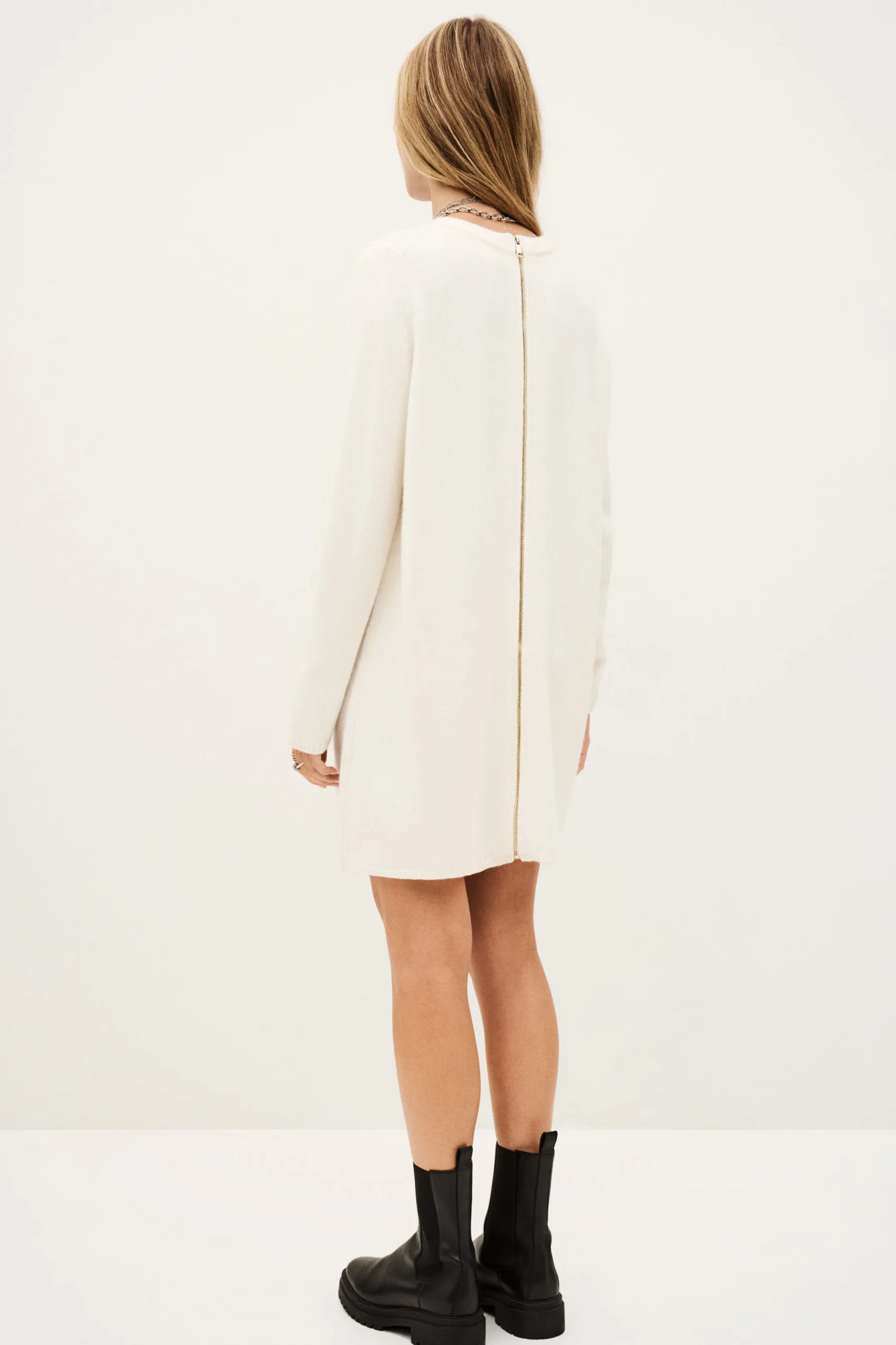 ATES vestido tipo suéter de punto