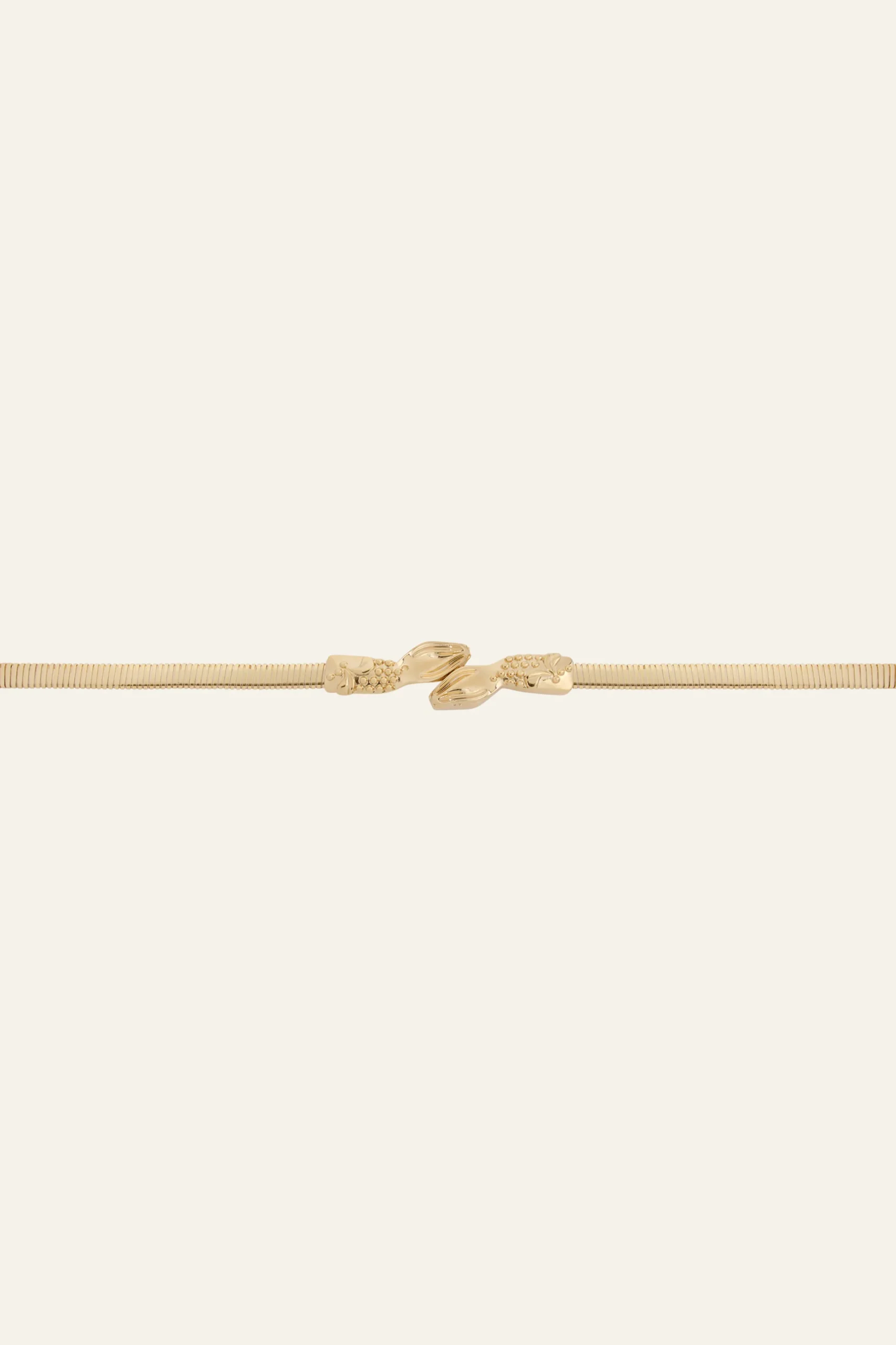BEDUSA cinturón de punto metálico € 150 € 105