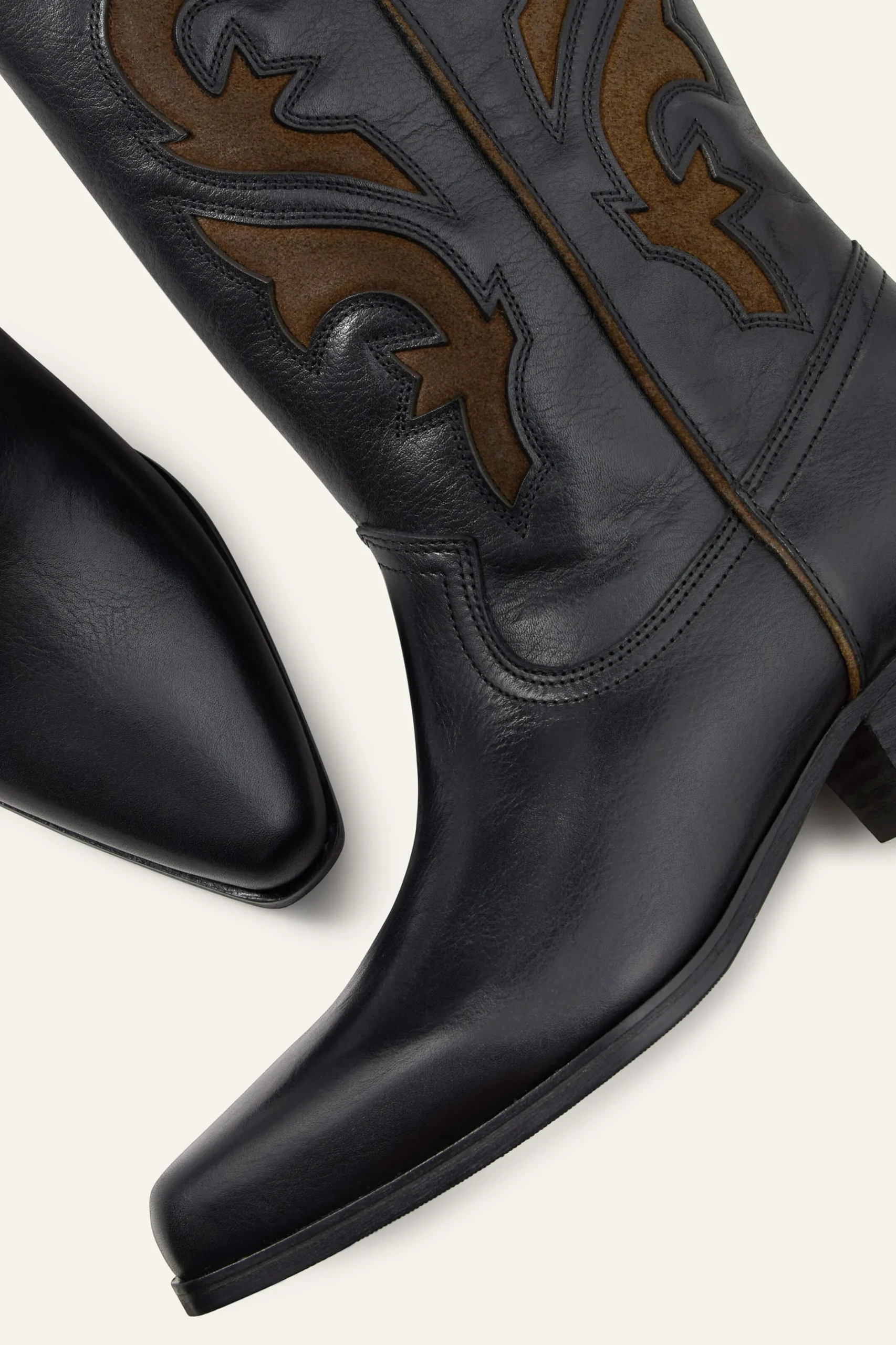CURTIS botas santiags de cuero