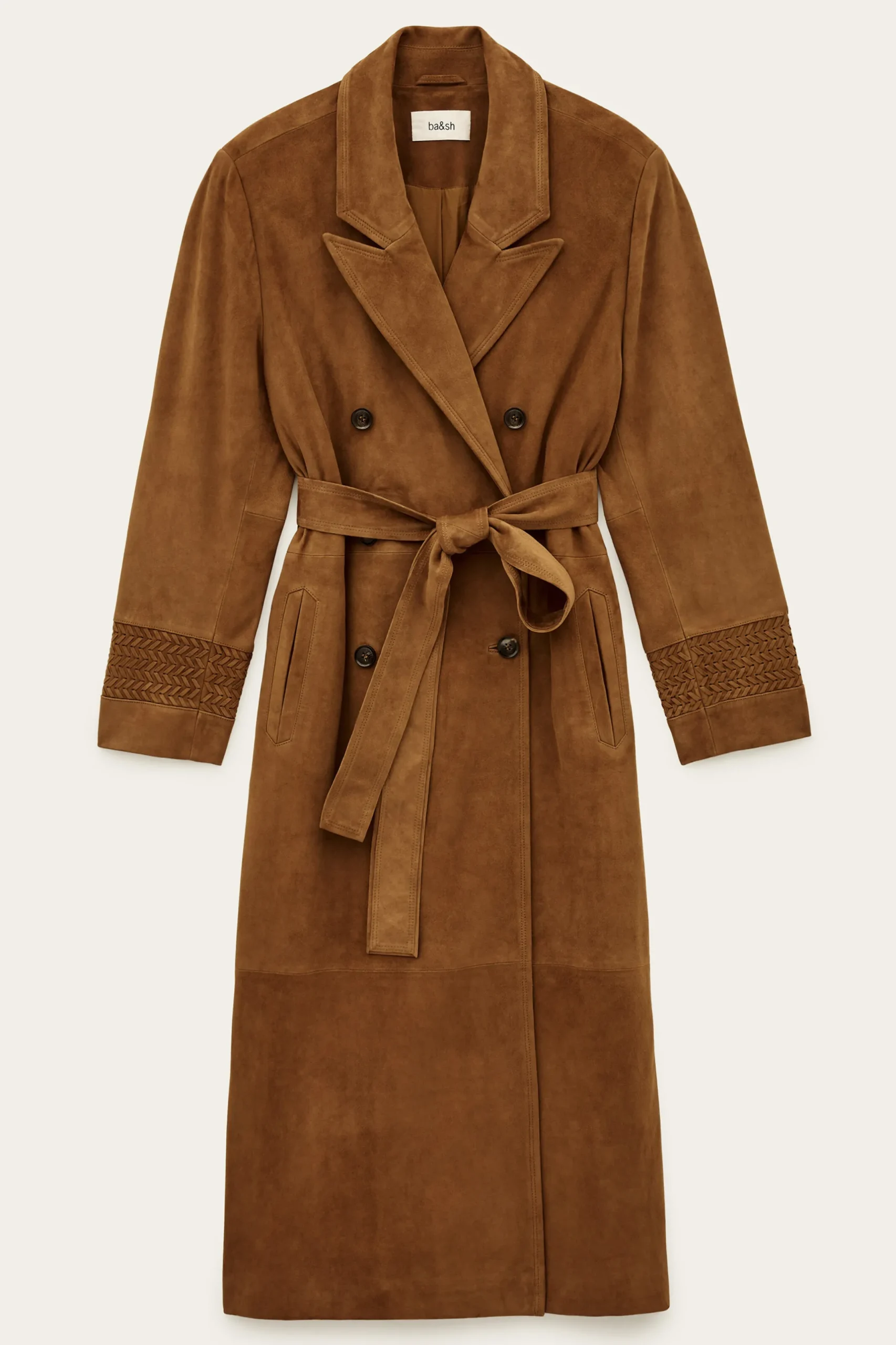 MAINA trench-style coat
