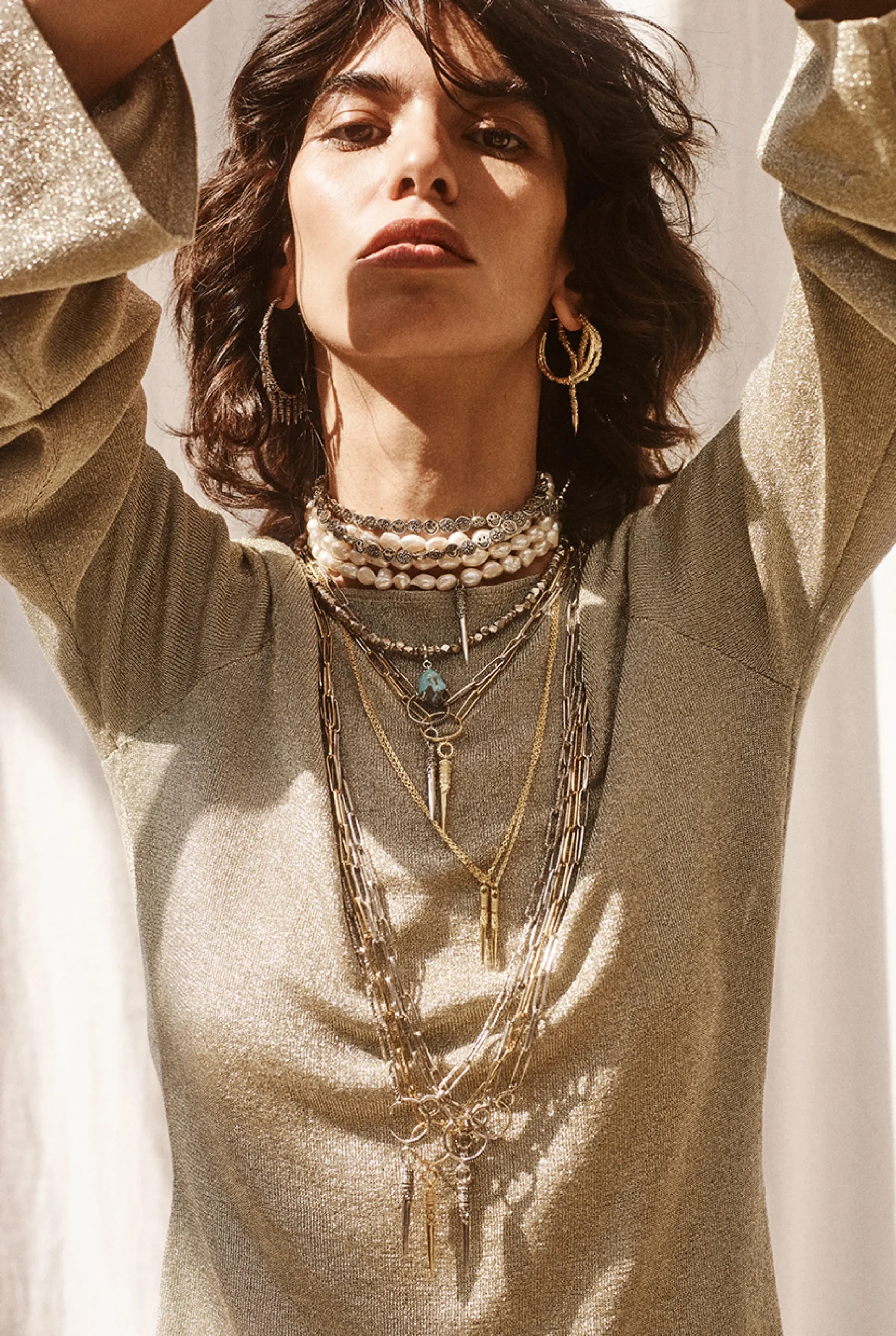 NADAV collar de plata